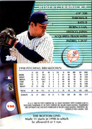 1999 Stadium Club Hideki Irabu