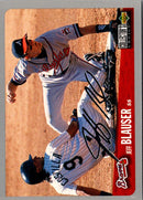 1996 Collector's Choice Silver Signature Jeff Blauser