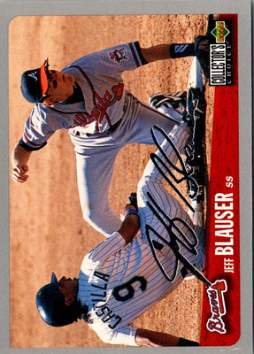 1996 Collector's Choice Silver Signature Jeff Blauser #452