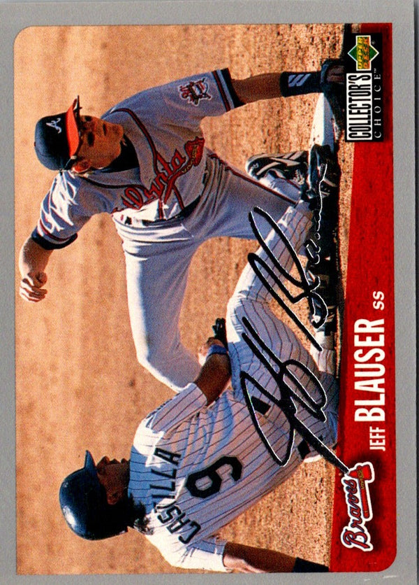 1996 Collector's Choice Silver Signature Jeff Blauser #452