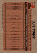 1983 Topps Luis Tiant