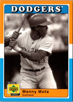 2001 Upper Deck Decade 1970's Manny Mota #65