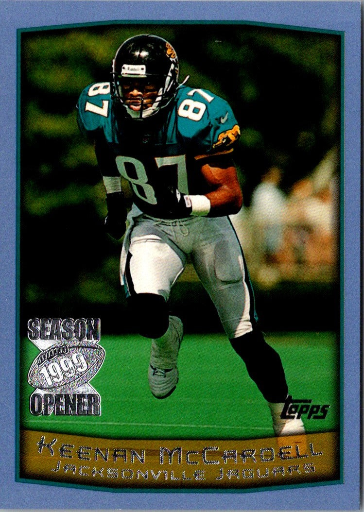 1999 Topps Season Opener Keenan McCardell