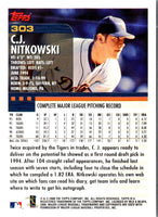 2000 Topps C.J. Nitkowski #303