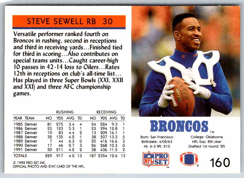 1992 Proset Steve Sewell