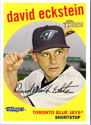 2008 Topps Heritage David Eckstein #109