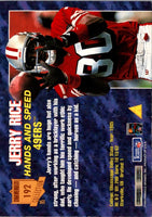 1995 Pinnacle Club Collection Jerry Rice #192