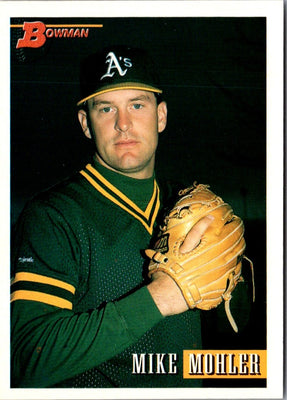1993 Bowman Mike Mohler #105 Rookie