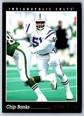 1993 Pinnacle Chip Banks #176