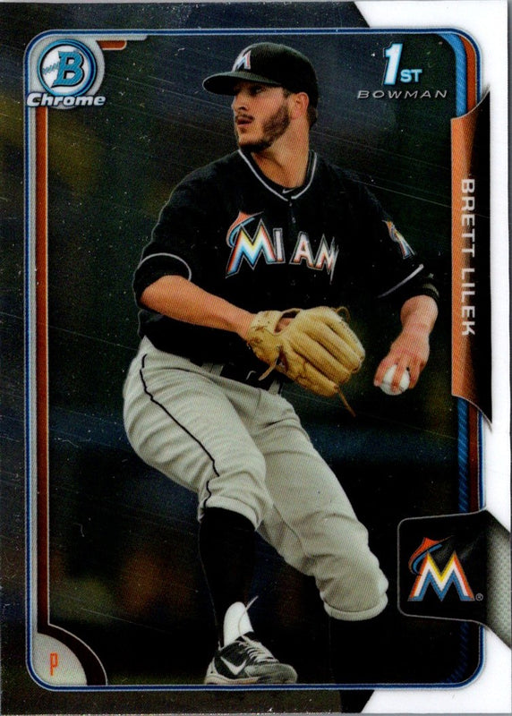 2015 Bowman Draft Picks & Prospects Chrome Brett Lilek #61