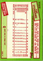 1985 Topps Traded Tim Stoddard #113T