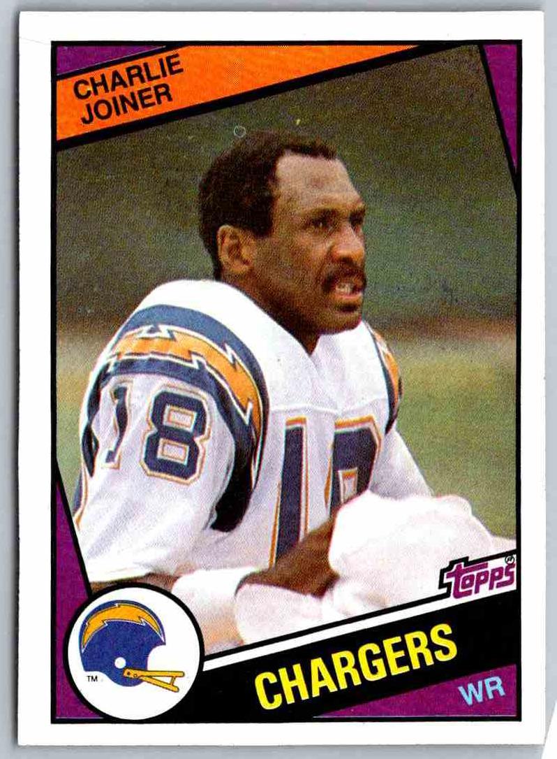 1985 Topps Charlie Joiner