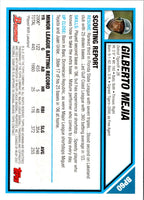 2007 Bowman Prospects Gilberto Mejia #BP60