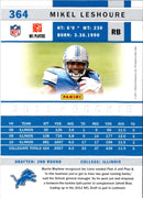 2011 Score Mikel Leshoure