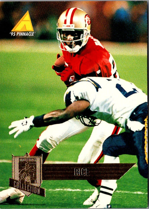 1995 Pinnacle Club Collection Jerry Rice #192