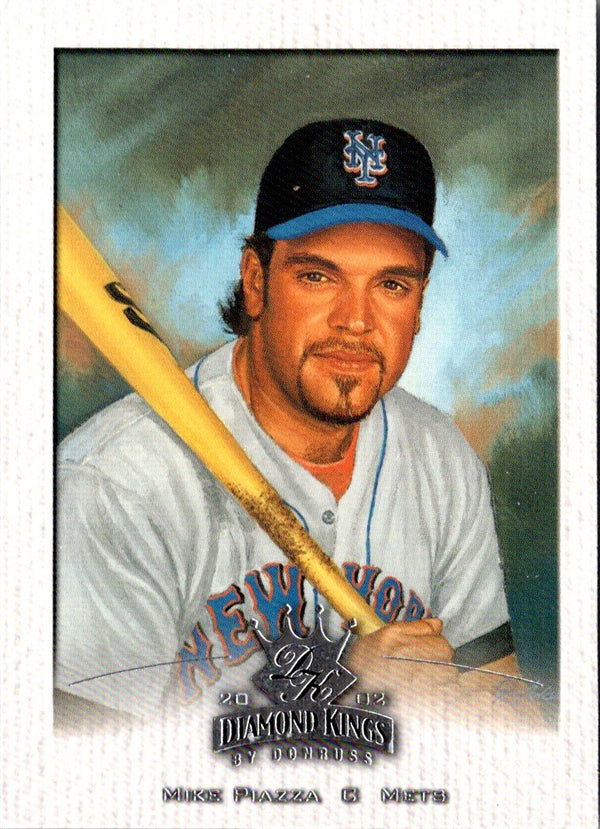 2002 Donruss Diamond Kings Mike Piazza #67