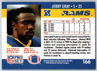 1990 Pro Set Jerry Gray #166