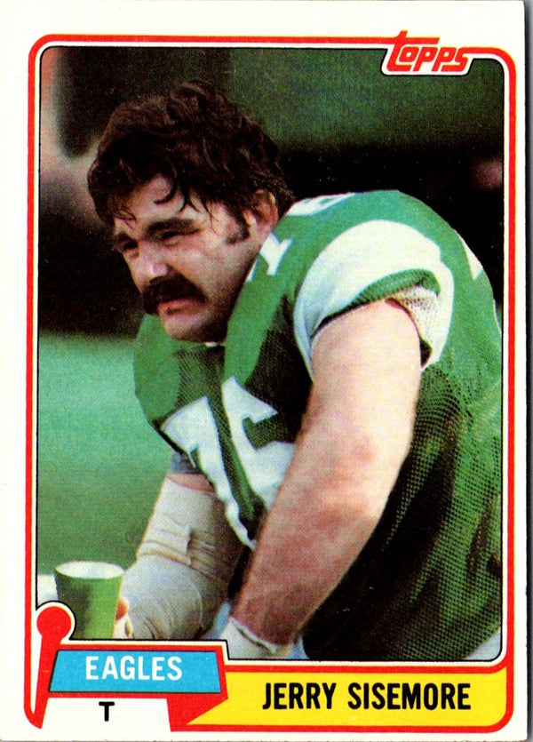 1981 Topps Jerry Sisemore #112 NM-MT