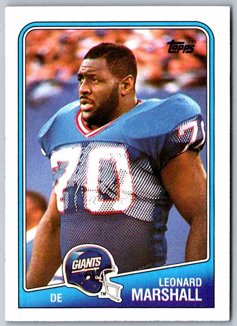 1988 Topps Leonard Marshall