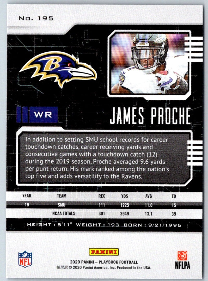 2020 Panini Absolute James Proche