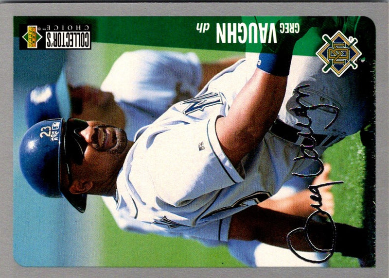 1996 Collector's Choice Silver Signature Greg Vaughn