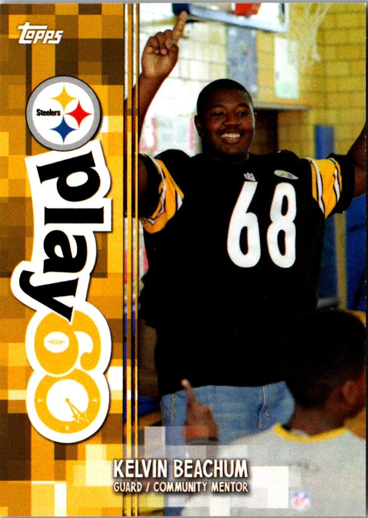 2014 Topps Play 60 Community Mentors Kelvin Beachum