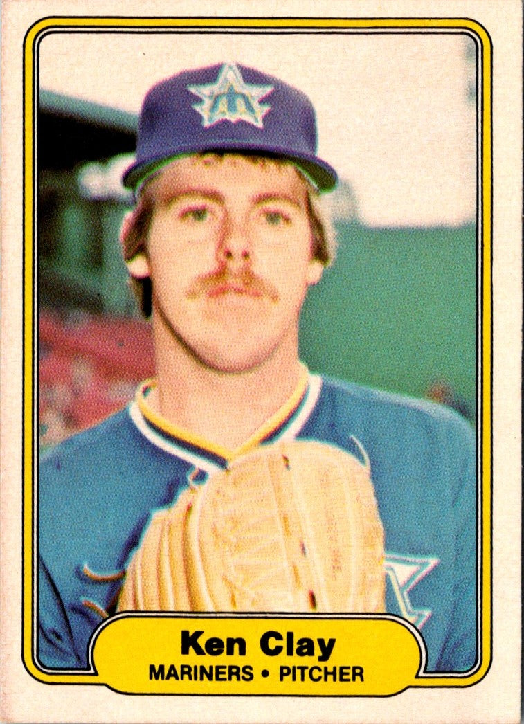 1982 Fleer Ken Clay