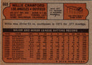 1972 Topps Willie Crawford