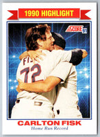 1991 Score Carlton Fisk #421