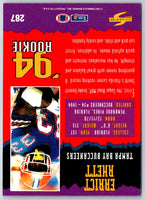 1994 Score Errict Rhett #287 Rookie