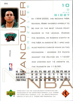 2000 Upper Deck Pros & Prospects Mike Bibby #86