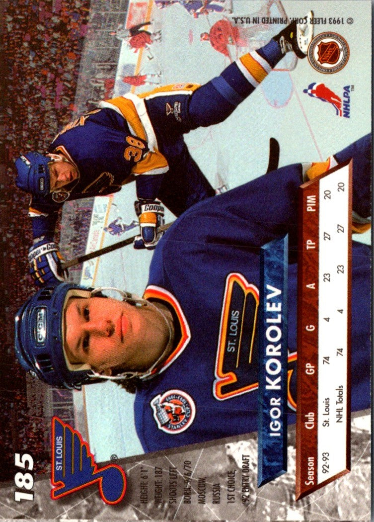 1993 Ultra Igor Korolev