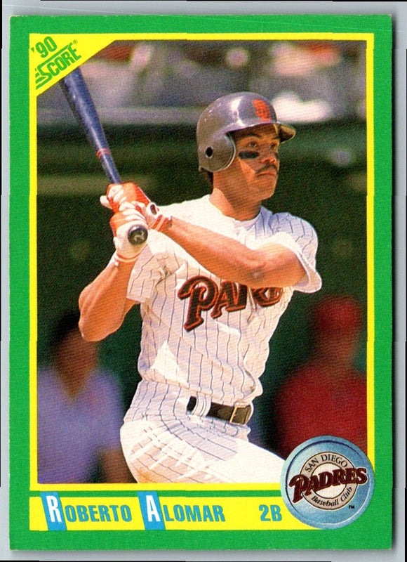 1990 Score Roberto Alomar #12