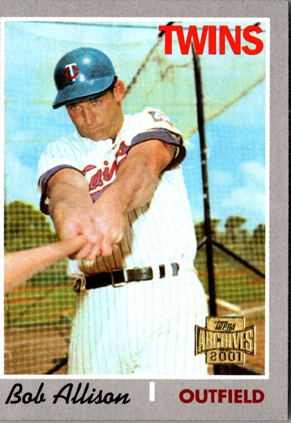 2001 Topps Archives Bob Allison #347