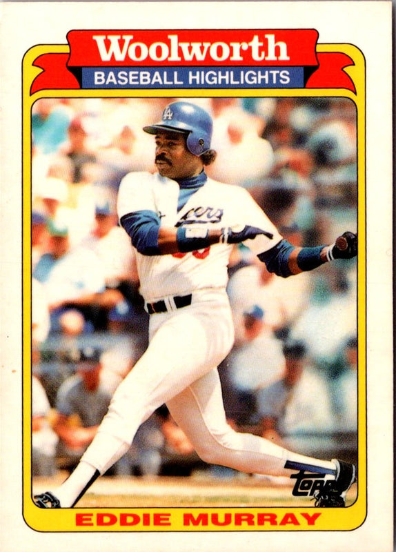 1991 Topps Woolworth Baseball Highlights Eddie Murray #15