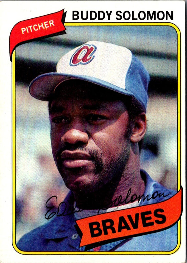 1980 Topps Buddy Solomon #346