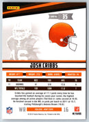 2012 Panini Rookies & Stars Josh Cribbs