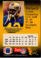 1991 Wild Card Cleveland Gary #151