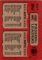1987 Topps Dan Marino/Tommy Kramer #227