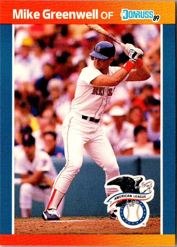 1989 Donruss All-Stars Mike Greenwell #15