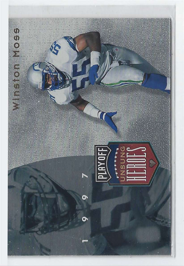 1997 Playoff Absolute Unsung Heroes Winston Moss #28