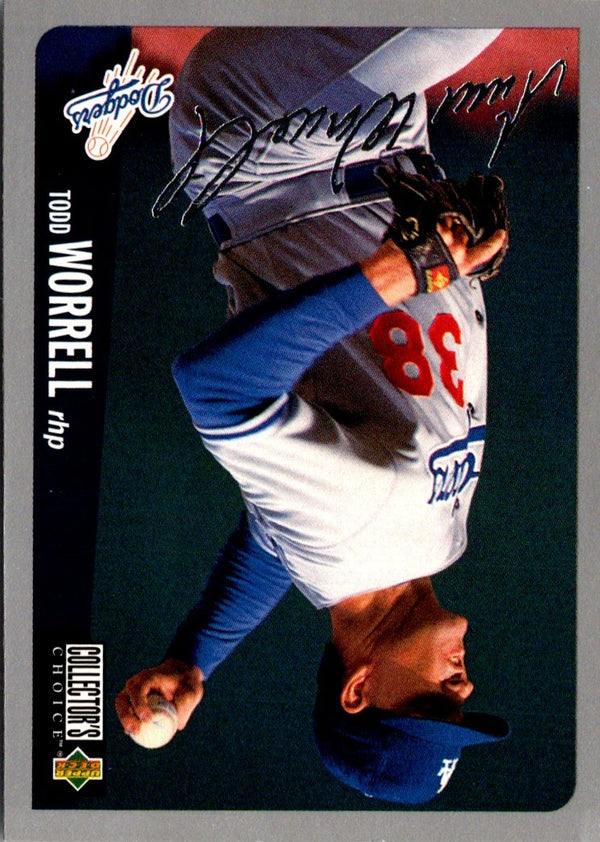 1996 Collector's Choice Silver Signature Todd Worrell #585