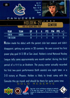 1999 Upper Deck Gold Reserve Josh Holden #129