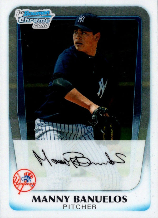 2011 Bowman Chrome Prospects Manny Banuelos #BCP44