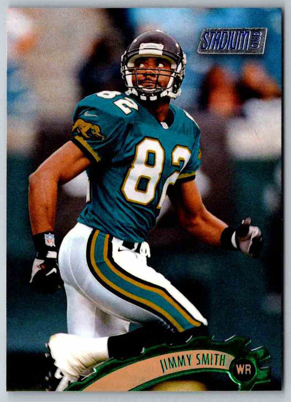 1997 Topps Stadium Club Football Jimmy Smith #165