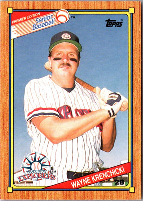 1989 Topps Senior League Wayne Krenchicki #75