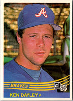 1984 Donruss Ken Dayley #199