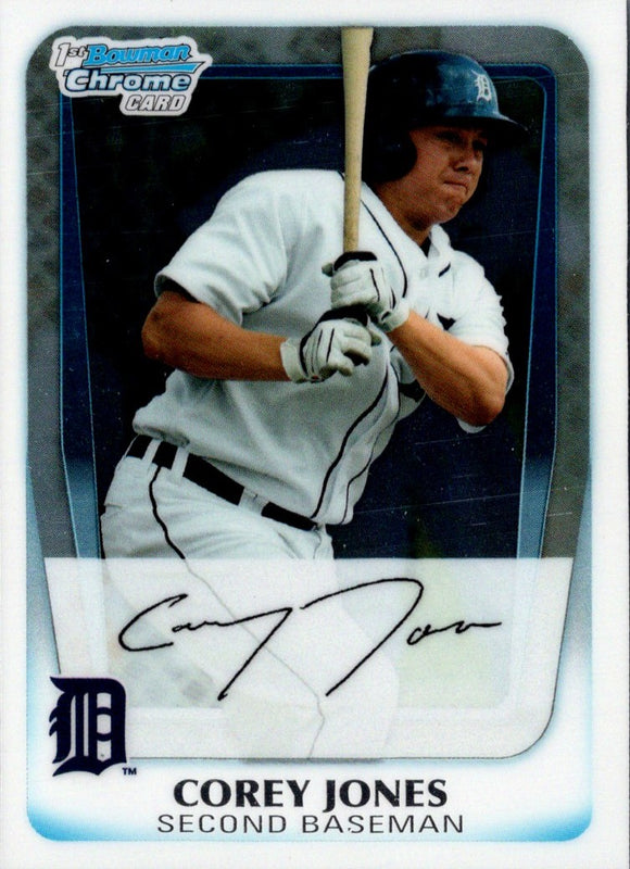 2011 Bowman Chrome Prospects Corey Jones #BCP43