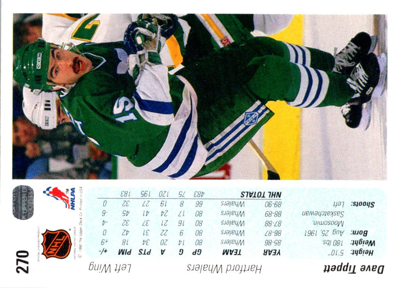 1990 Upper Deck Dave Tippett