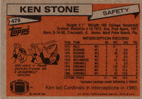 1981 Topps Ken Stone #479 NM-MT
